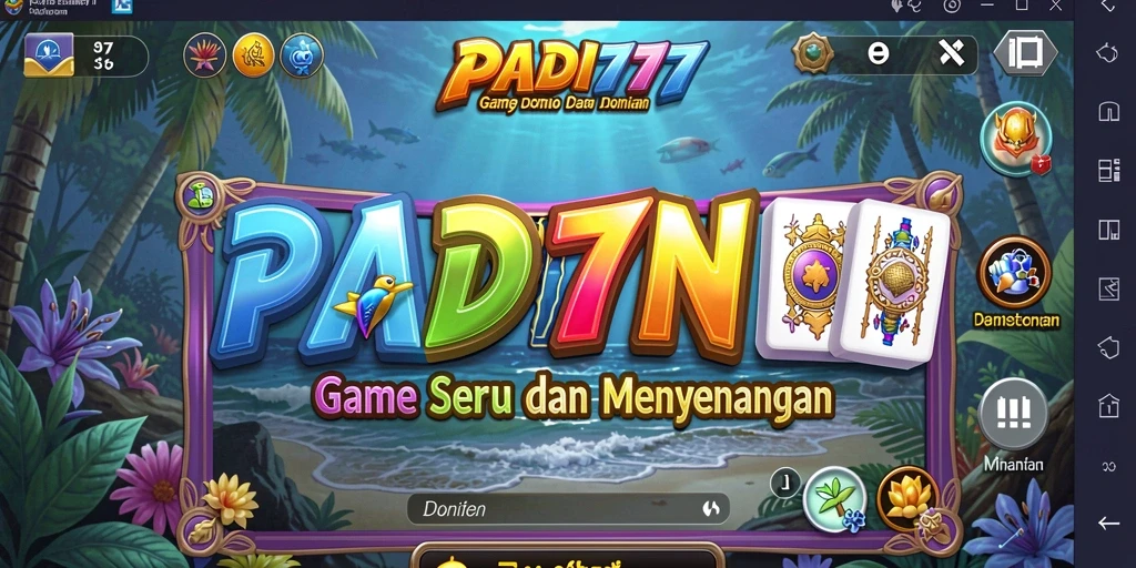 Screenshot gameplay PADI777 yang menunjukkan keseruan bermain Domino.