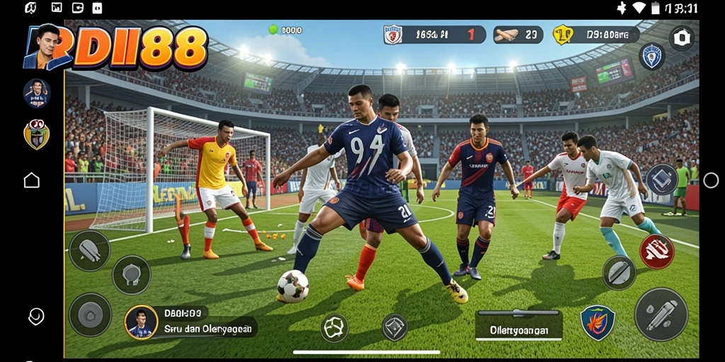 Gameplay RDI88 yang seru dan kompetitif dalam olahraga.